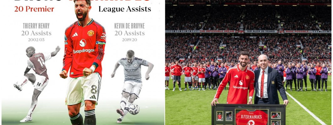 20 assist riscrivono il record del Manchester United
