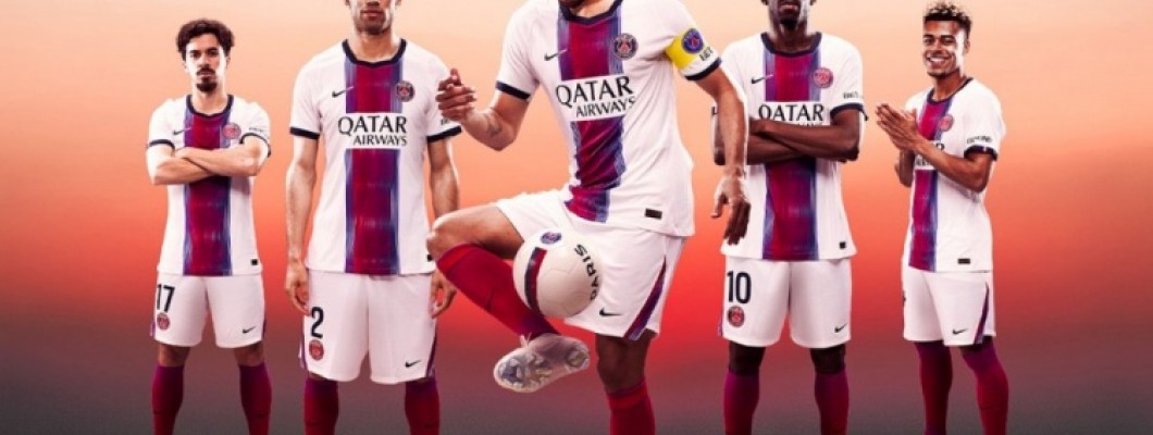 Il PSG lancia la divisa da trasferta 