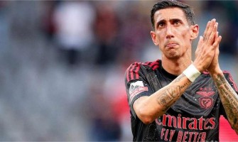 L'ultima volta con la maglia del Benfica