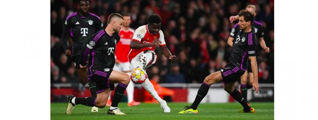 La forte posizione del Bayern contro l'Arsenal vacilla