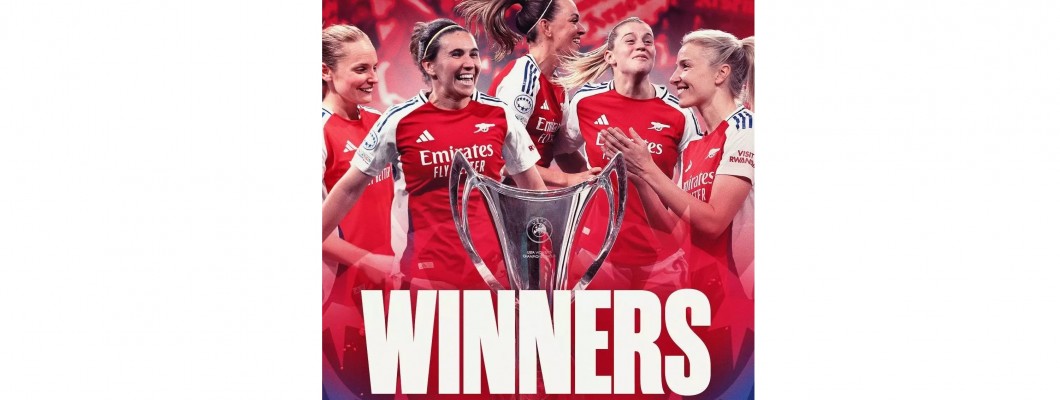 La sfavorita squadra di calcio femminile dell'Arsenal scrive la storia