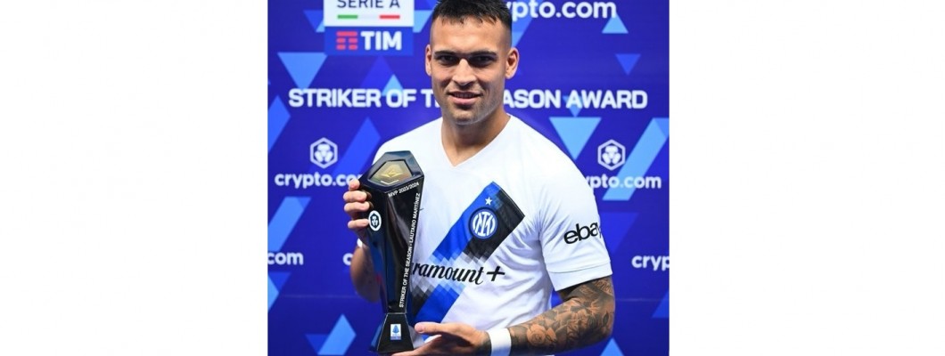 Lautaro vince la Scarpa d'Oro della Serie A