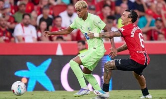 Le maglie del Mallorca si sono scontrate con quelle del Barcellona