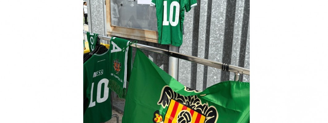 Seguiteci! L'UE Cornella lancia il merchandising a tema Messi