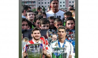 Sollevare la coppa della Champions League come Ronaldo