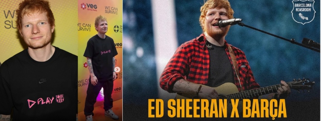 È stata svelata la maglia di Ed Sheeran!
