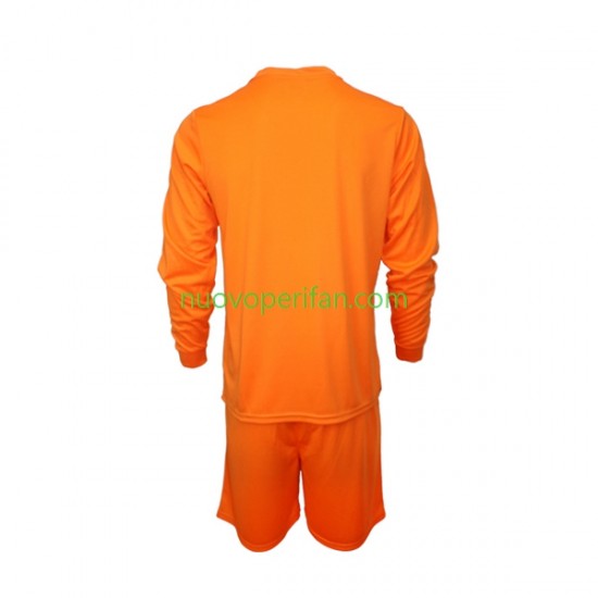 Maglie da Calcio AC Milan Portiere Bambino Alternativa Tenuta 2022-2023 Maniche Lunghe