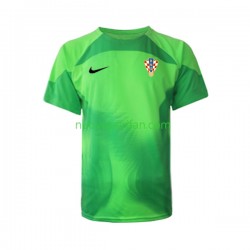 Maglie da Calcio Croazia Portiere Uomo Trasferta Tenuta Mondiali 2022 Maniche Corte