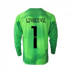 Maglie da Calcio Croazia Livakovic Portiere Uomo Trasferta Tenuta Mondiali 2022 Maniche Lunghe
