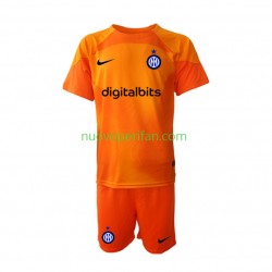 Maglie da Calcio Inter Milan Portiere Bambino Quarta Tenuta 2022-2023 Maniche Corte