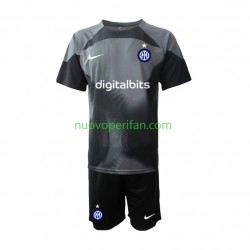 Maglie da Calcio Inter Milan Portiere Bambino Prima Tenuta 2022-2023 Maniche Corte