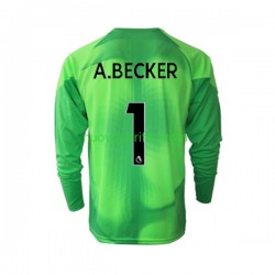 Maglie da Calcio Liverpool A.Becker 1 Portiere Uomo Alternativa Tenuta 2022-2023 Maniche Lunghe
