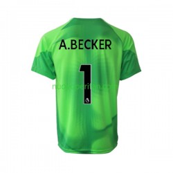 Maglie da Calcio Liverpool A.Becker 1 Portiere Uomo Alternativa Tenuta 2022-2023 Maniche Corte