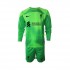 Maglie da Calcio Liverpool Portiere Bambino Alternativa Tenuta 2022-2023 Maniche Lunghe