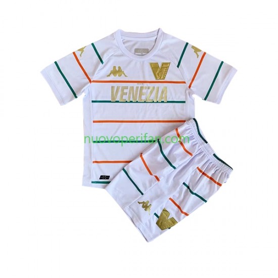 Maglie da Calcio Venezia Bambino Trasferta Tenuta 2022-2023 Maniche Corte