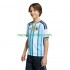 Maglie da Calcio Argentina Bambino Prima Tenuta Mondiali 2026 Maniche Corte