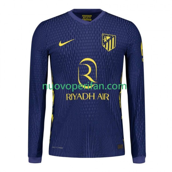 Maglie da Calcio Atlético Madrid Uomo Trasferta Tenuta 2025-2026 Maniche Lunghe