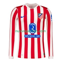 Maglie da Calcio Atlético Madrid Uomo Prima Tenuta 2025-2026 Maniche Lunghe