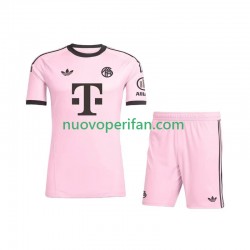 Maglie da Calcio FC Bayern München UCL Portiere Bambino Alternativa Tenuta 2025-2026 Maniche Corte