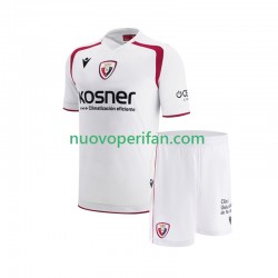 Maglie da Calcio CA Osasuna Bambino Alternativa Tenuta 2025-2026 Maniche Corte