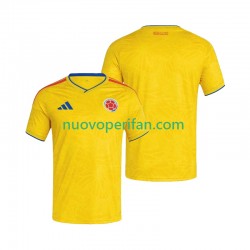 Maglie da Calcio Colombia Uomo Prima Tenuta Mondiali 2026 Maniche Corte