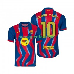 Maglie da Calcio FC Barcelona Lamine Yamal 10 Uomo Quarta Tenuta 2025-2026 Maniche Corte