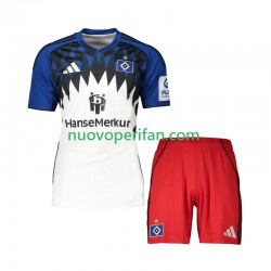 Maglie da Calcio Hamburger SV Bambino Prima Tenuta 2025-2026 Maniche Corte