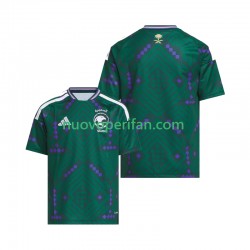 Maglie da Calcio Arabia Saudita Bambino Prima Tenuta Mondiali 2026 Maniche Corte