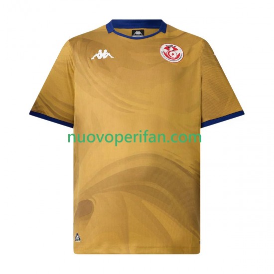 Maglie da Calcio Tunisia Uomo Alternativa Tenuta 2025 Maniche Corte