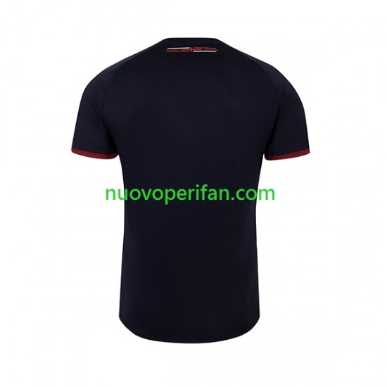 Maglie da Rugby Inghilterra Uomo Trasferta Tenuta 2024 Maniche Corte