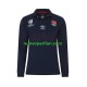 Maglie da Rugby Inghilterra Uomo Trasferta Tenuta World Cup 2023 Maniche Lunghe