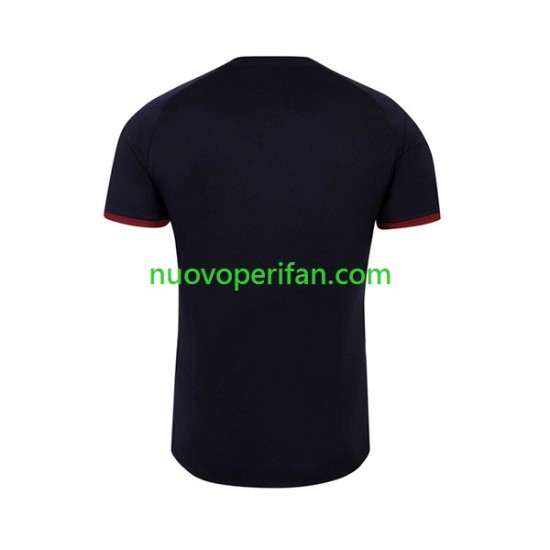 Maglie da Rugby Inghilterra Uomo Trasferta Tenuta World Cup 2023 Maniche Corte