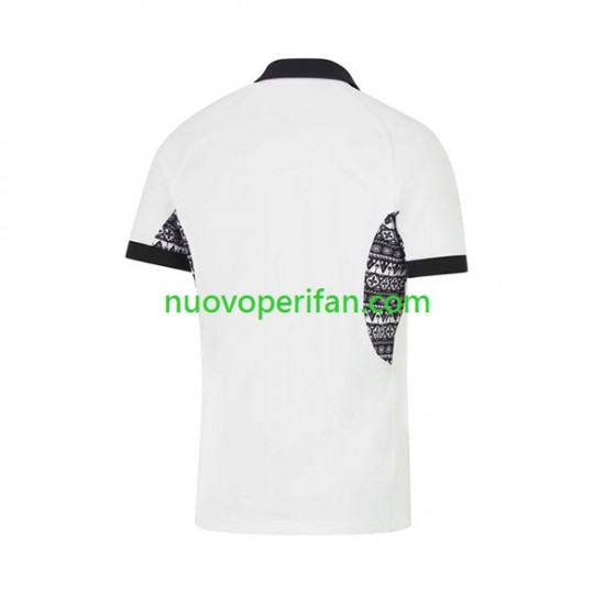 Maglie da Rugby FIJI Uomo Prima Tenuta World Cup 2023 Maniche Corte