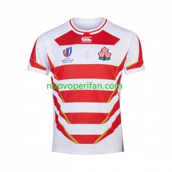 Maglie da Rugby Giappone Uomo Prima Tenuta World Cup 2023 Maniche Corte