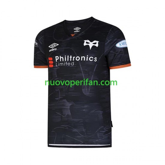 Maglie da Rugby Ospreys Uomo Prima Tenuta 2023 Maniche Corte