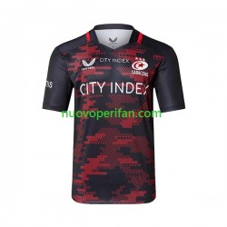 Maglie da Rugby Saracens Uomo Prima Tenuta 2023 Maniche Corte