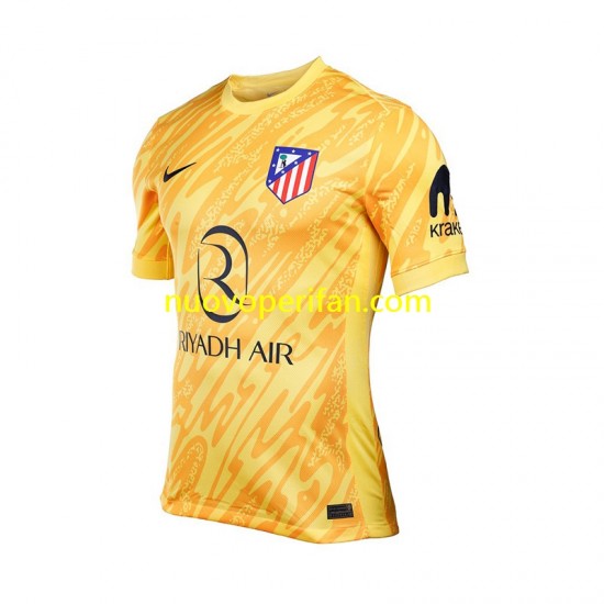 Maglie da Calcio Atlético Madrid Portiere Uomo Alternativa Tenuta 2024-2025 Maniche Corte