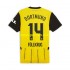 Maglie da Calcio Borussia Dortmund Niclas Fullkrug 14 Uomo Prima Tenuta 2024-2025 Maniche Corte
