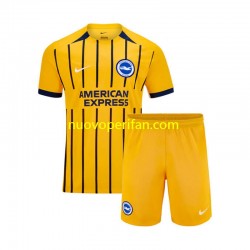 Maglie da Calcio Brighton & Hove Albion Bambino Trasferta Tenuta 2024-2025 Maniche Corte