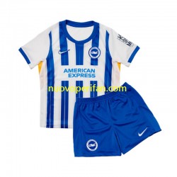 Maglie da Calcio Brighton & Hove Albion Bambino Prima Tenuta 2024-2025 Maniche Corte