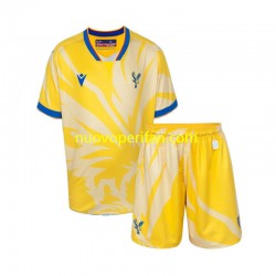Maglie da Calcio Crystal Palace Bambino Trasferta Tenuta 2024-2025 Maniche Corte
