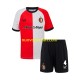 Maglie da Calcio Feyenoord Rotterdam Lutsharel Geertruida 4 Bambino Prima Tenuta 2024-2025 Maniche Corte