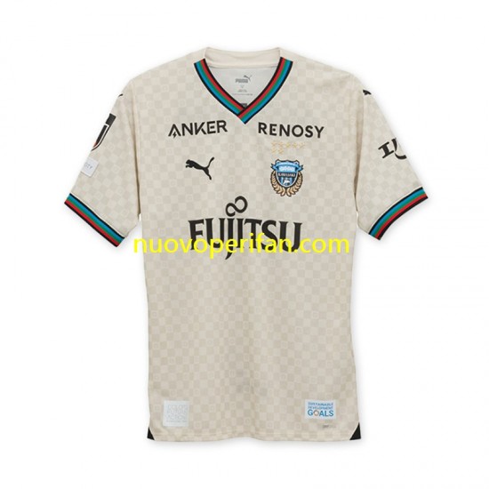 Maglie da Calcio Kawasaki Frontale Uomo Trasferta Tenuta 2024-2025 Maniche Corte