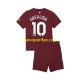 Maglie da Calcio Manchester City Jack Grealish 10 Bambino Alternativa Tenuta 2024-2025 Maniche Corte