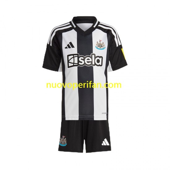 Maglie da Calcio Newcastle United Bambino Prima Tenuta 2024-2025 Maniche Corte