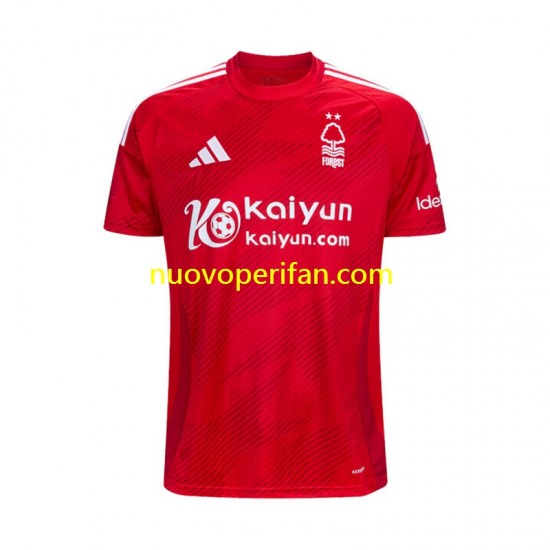 Maglie da Calcio Nottingham Forest Uomo Prima Tenuta 2024-2025 Maniche Corte