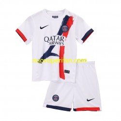 Maglie da Calcio Paris Saint-Germain Bambino Trasferta Tenuta 2024-2025 Maniche Corte
