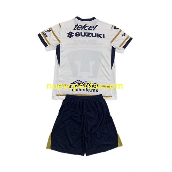 Maglie da Calcio Pumas UNAM Bambino Prima Tenuta 2024-2025 Maniche Corte