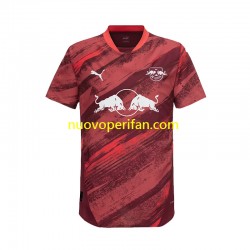 Maglie da Calcio RB Leipzig Uomo Trasferta Tenuta 2024-2025 Maniche Corte