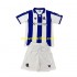 Maglie da Calcio Real Sociedad Bambino Prima Tenuta 2024-2025 Maniche Corte